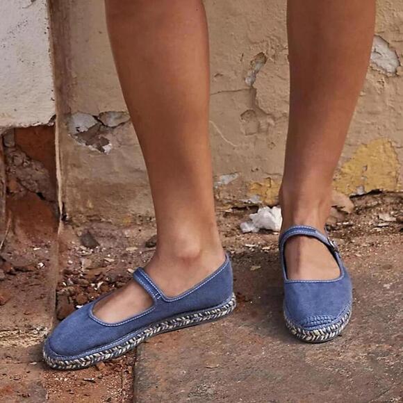 Free People Oasis Mary Jane Espadrilles - Picture 1 of 7